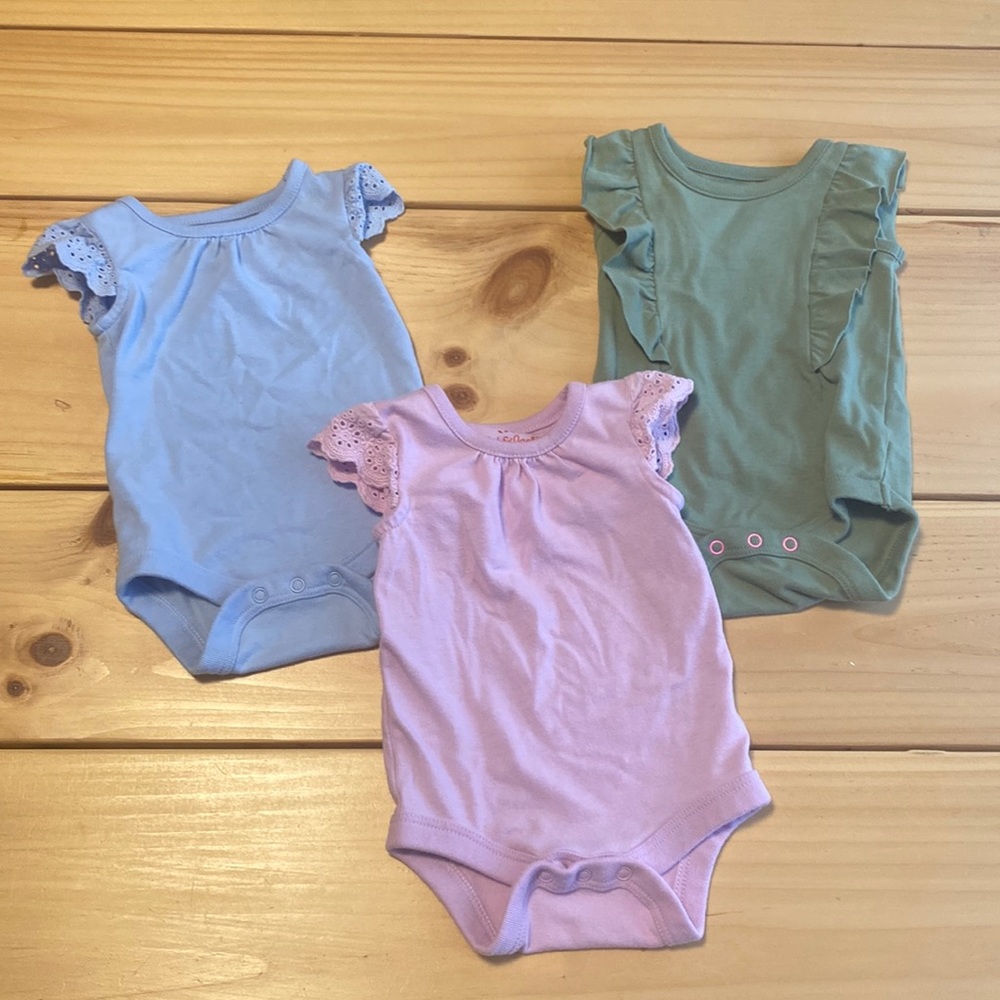 Cat & Jack NB onesies bundle